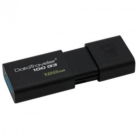 USB ključek 128GB KINGSTON DT100G3, črn (DT100G3/128GB)