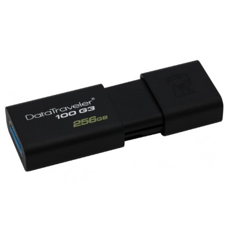 USB ključek 256GB KINGSTON DT100G3, črn (DT100G3/256GB)