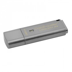 USB ključek 32GB KINGSTON DT LOCKER+ G3, srebrna (DTLPG3/32GB)