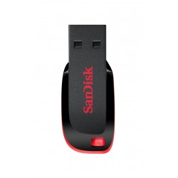 USB ključek 32GB SANDISK CRUZER BLADE, črno-rdeč (SDCZ50-032G-B35)