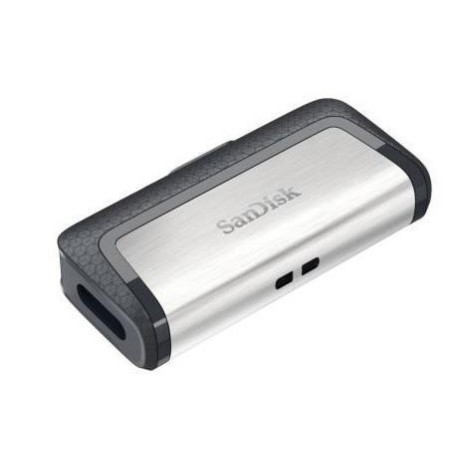 USB ključek 32GB SANDISK ULTRA DUAL, srebrno-črn (SDDDC2-032G-G46)