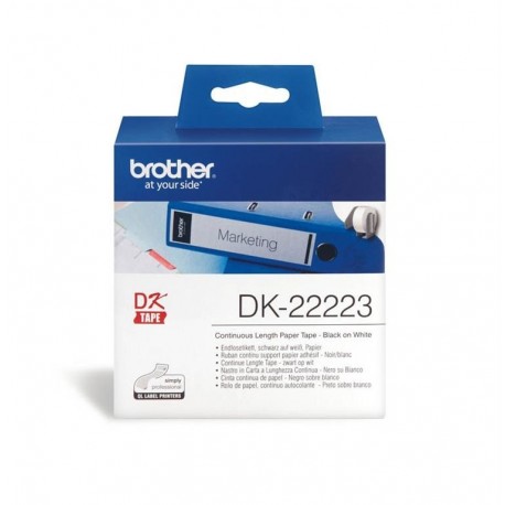 Neskončne nalepke-papir Brother DK22223