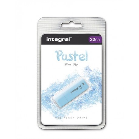 USB ključek 32GB INTEGRAL PASTEL Blue Sky, INFD32GBPASBLS