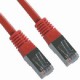 Priključni kabel za mrežo Cat5e UTP 1m rdeč