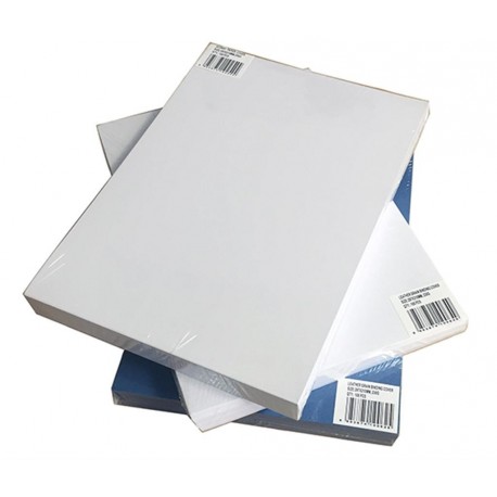 Karton za vezavo reliefni Klipko A4, 230g, bel, 100 kos