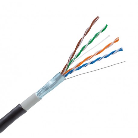 Kabel CAT.5e FTP 4x2 AWG24 300Mhz Euroclass Eca 100m ZUNANJI KELine