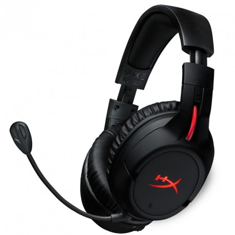 Slušalke brezžične HyperX Cloud Flight (HX-HSCF-BK/EM), črne