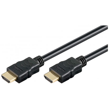 Kabel HDMI - HDMI 1m, ethernet, Goobay