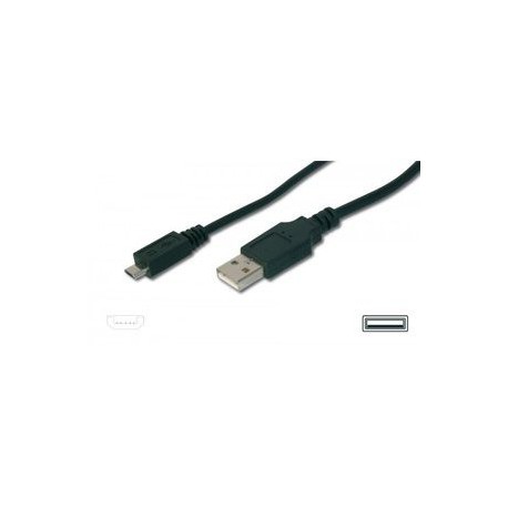 Kabel USB A-B mikro 1m