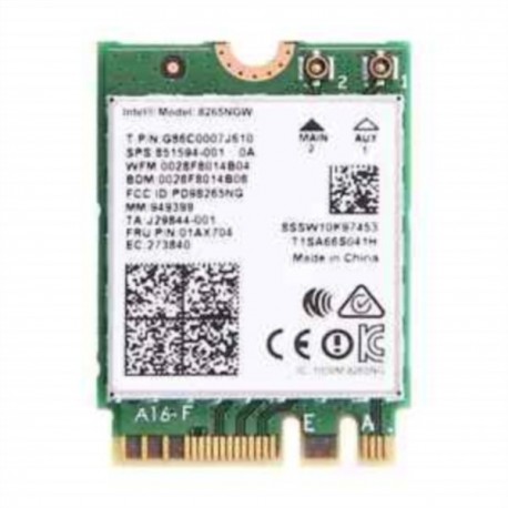 Mrežna kartica Intel Dual Band Wireless AC 8265, M.2 2230, 2x2 AC + Bluetooth