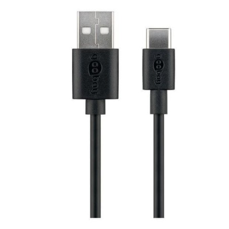 Kabel USB-A 2.0 na USB-C, polnjenje in sinhronizacija, 0.5m