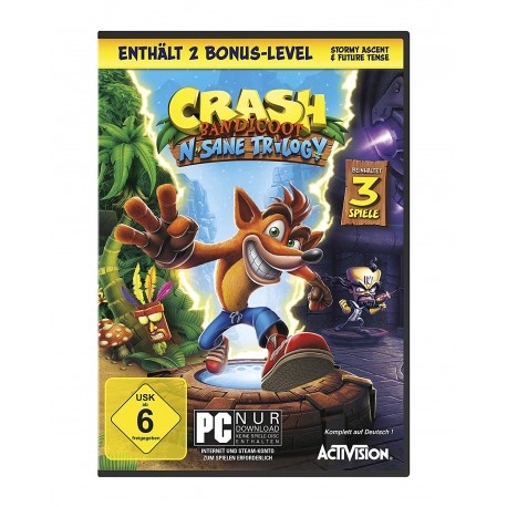 Igra Crash Bandicoot N.Sane Trilogy (PC)