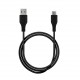 Kabel Type-C to USB 480Mbps 1m črn Puro