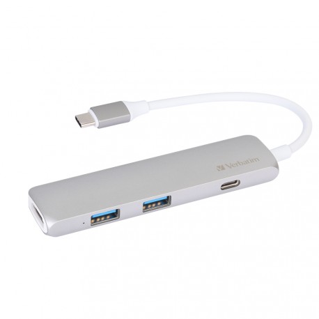 USB Hub USB-C na HDMI 4K Verbatim 49540