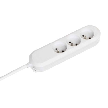 Podaljšek kabelski 3x220V 3m Bachmann, bel