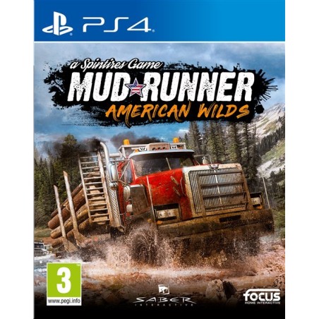 Igra Spintires: MudRunner - American Wilds Edition (PS4)