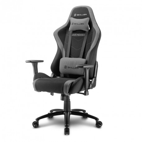 Gaming stol SHARKOON SKILLER SGS2, črn/siv