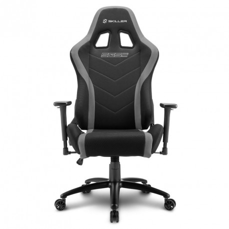 Gaming stol SHARKOON SKILLER SGS2, črn/siv
