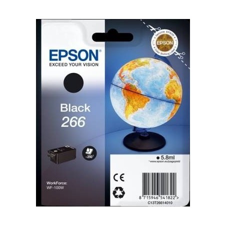 Črnilo Epson 266, črno (C13T26614010)