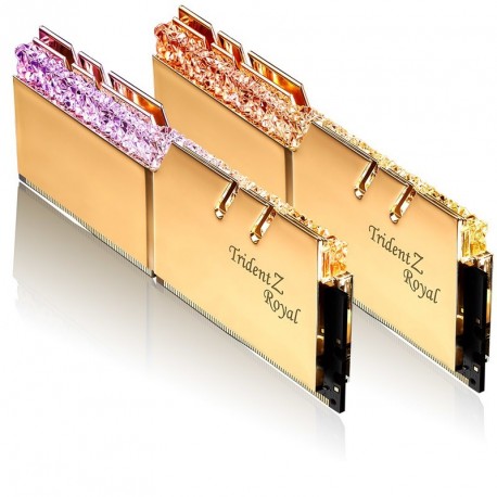 Pomnilnik DDR4 16GB (2x8GB) 3600 G.Skill Trident Z Royal RGB, F4-3600C18D-16GTRS