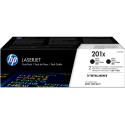 Toner HP 201X črn, dvojno pakiranje (CF400XD)