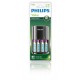 Polnilnik baterij Philips Multilife + 4x AA baterije