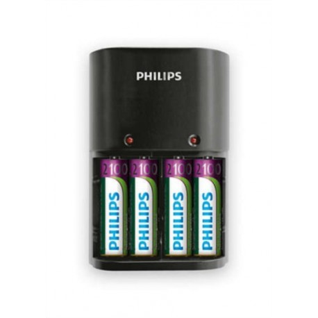 Polnilnik baterij Philips Multilife + 4x AA baterije
