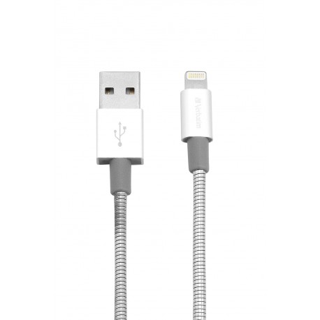 Kabel USB na Lightning 100cm Silver Verbatim 48859