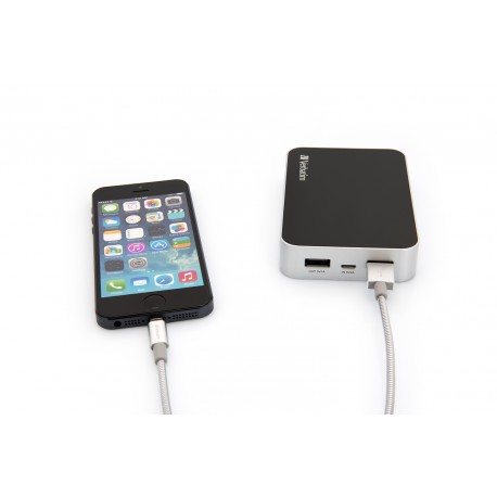 Kabel USB na Lightning 30cm Silver Verbatim 48864