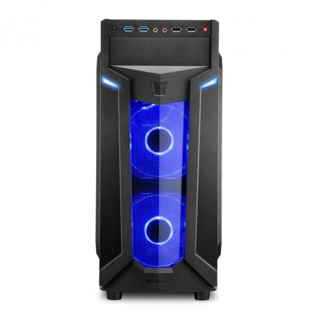 Ohišje ATX SHARKOON VG6-W BLUE LED