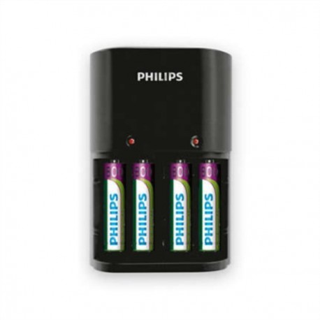 Polnilnik baterij Philips Multilife + 4x AAA baterije