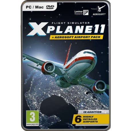 Igra X-Plane 11 & Aerosoft Airport Collection (PC)