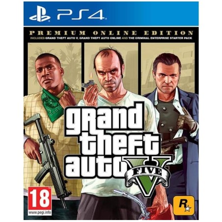 Igra Grand Theft Auto V - Premium Online Edition (PS4)