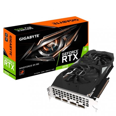 Grafična kartica GeForce RTX 2070 8GB GIGABYTE WINDFORCE 2X, GV-N2070WF2-8GD