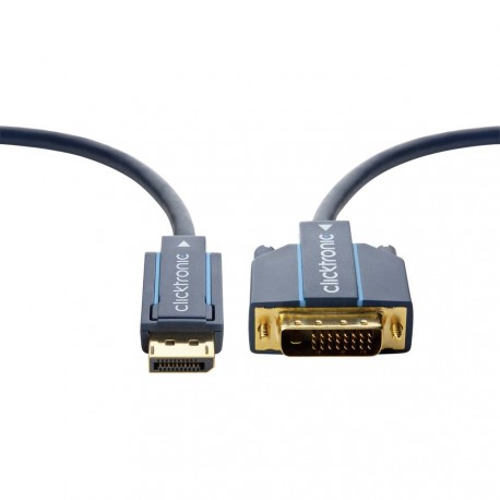 Kabel DisplayPort na DVI 10m ClickTronic