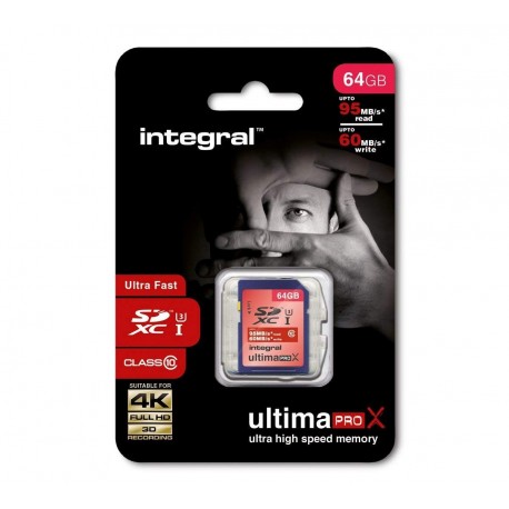 Spominska kartica Integral UltimaPro X SDHC 64GB