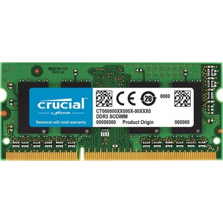 Pomnilnik za prenosnik DDR3L 8GB 1600MHz CL11 1.35V Crucial, CT102464BF160B