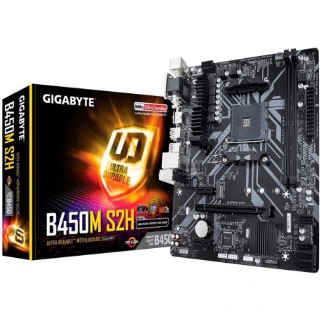 Matična plošča Gigabyte B450M S2H, AM4, DDR4, mATX