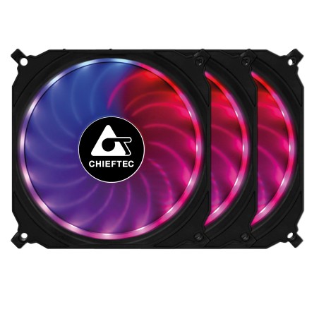 Ventilator Chieftec TORNADO RGB (CF-3012-RGB), 120mm, 3x