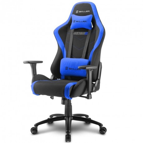 Gaming stol Sharkoon SKILLER SGS2 črn/moder
