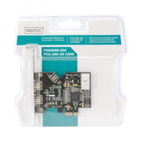 Kartica PCI-e Firewire 800 Digitus DS-30203