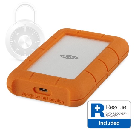 Zunanji disk USB 3.0 LaCie 2TB  Rugged SECURE, STFR2000403