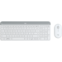 Komplet miške in tipkovnice Logitech MK470, bela