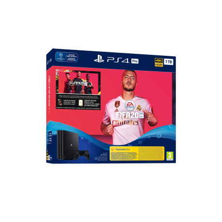 Playstation PS4 Pro 1TB set + FIFA20/FUTVCH/PS+14D VCH