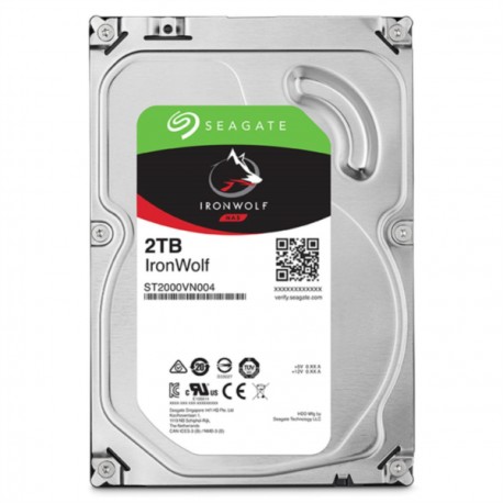Trdi disk 3.5 2TB 64MB 5900 SATA Seagate IronWolf, ST2000VN004