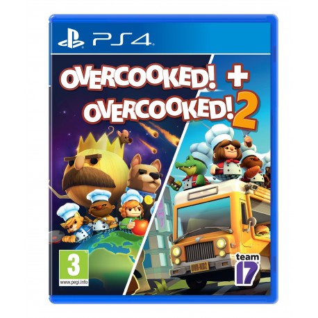 Igra Overcooked + Overcooked 2 Double Pack (PS4)