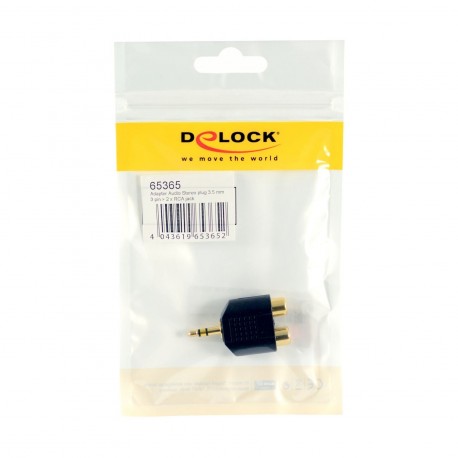 Adapter-AVDIO 2xRCA Ž - Jack M Delock
