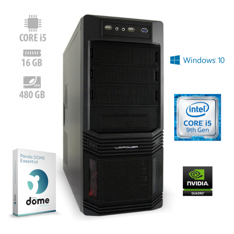 Osebni računalnik ANNI WORKSTATION Advanced / i5-9400F / SSD / W10P / PF7