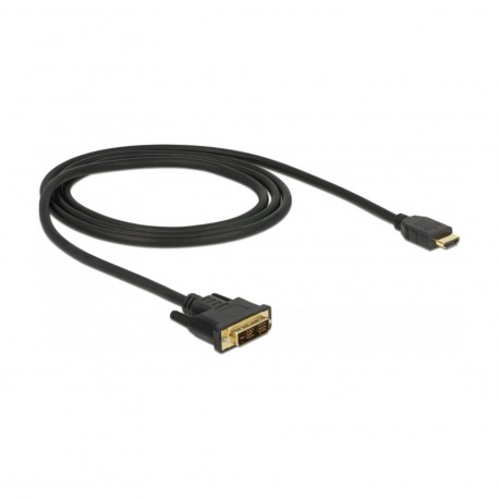 HDMI-DVI-D 18+1 kabel 1m Delock