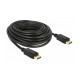 DisplayPort kabel 10m 4K 60Hz 21,6Gb/s Delock črn